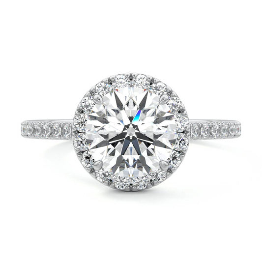 ROUND HALO RING