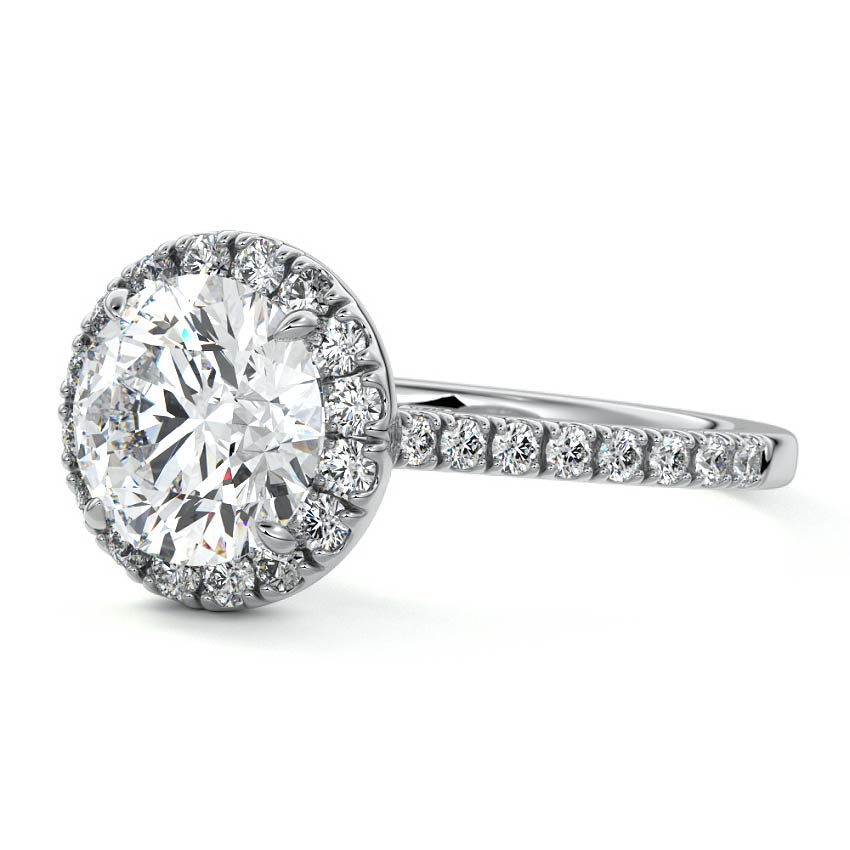 ROUND HALO RING