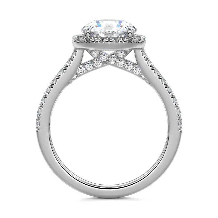 ROUND HALO RING