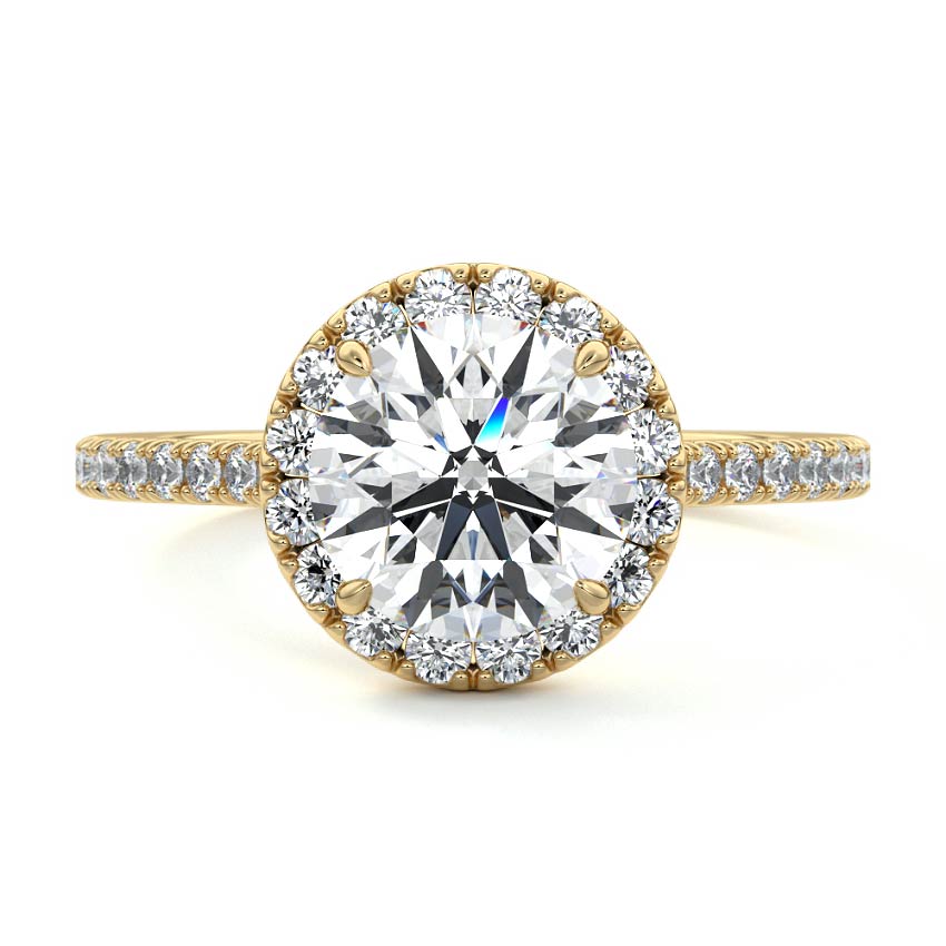 ROUND HALO RING