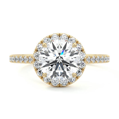 ROUND HALO RING