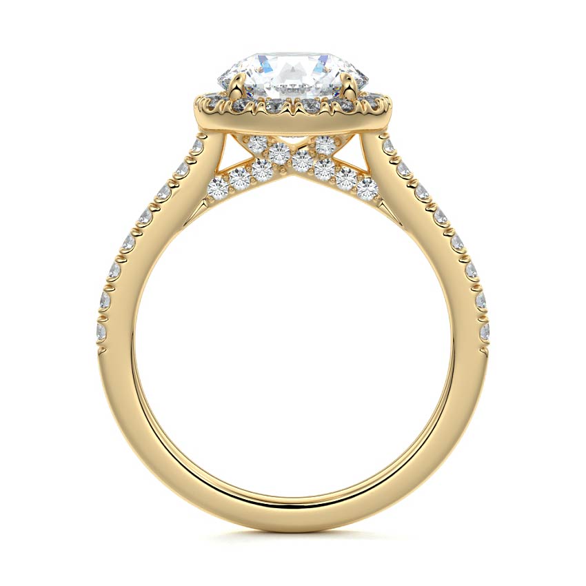 ROUND HALO RING