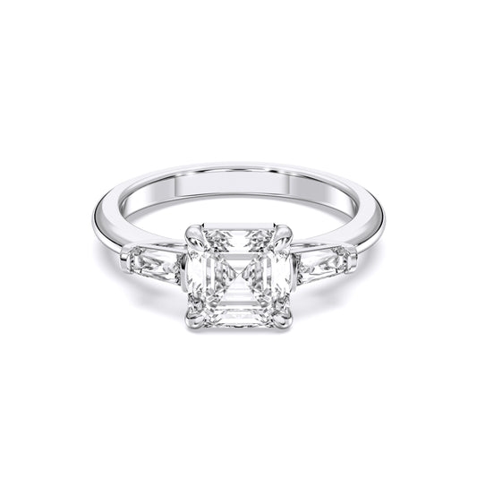 SQ.EMR/TB 3 STONES RING