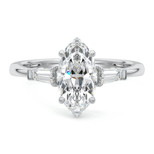 MQ/TB 3 STONES RING