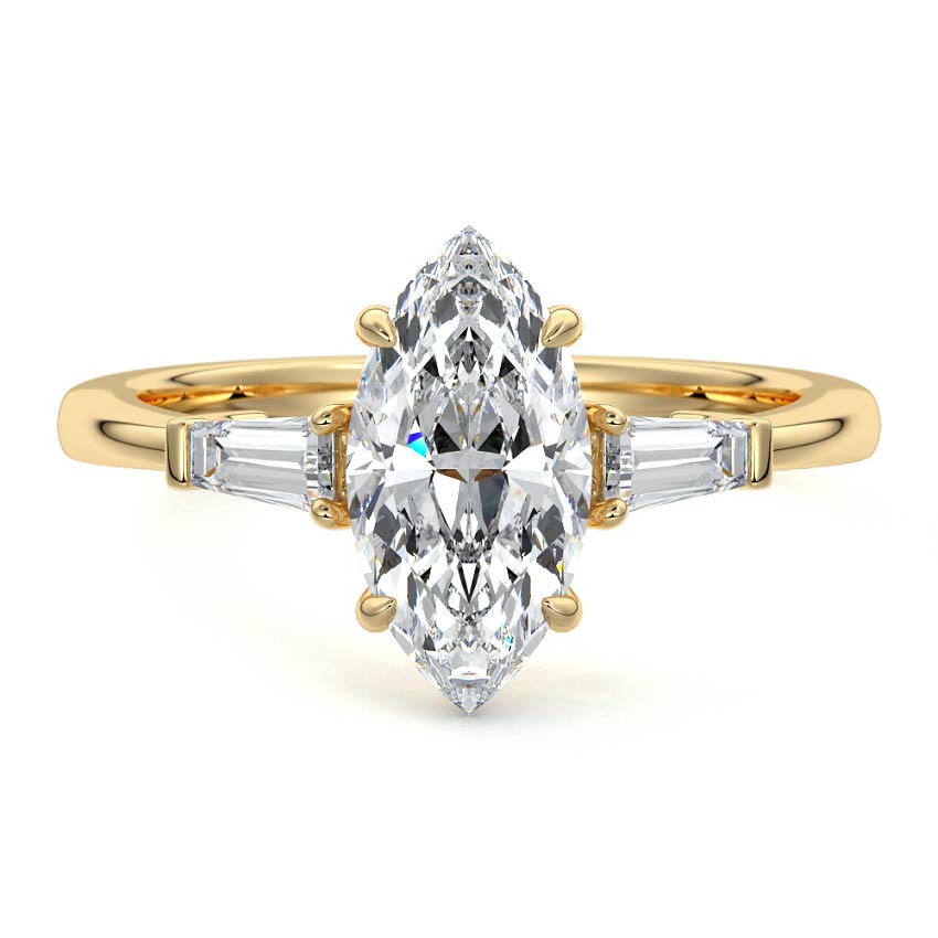 MQ/TB 3 STONES RING