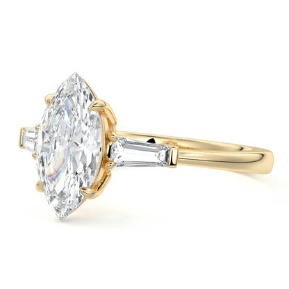 MQ/TB 3 STONES RING