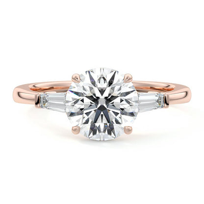 RD/TB 3 STONES RING