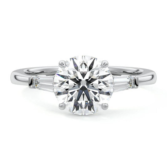 RD/TB 3 STONES RING