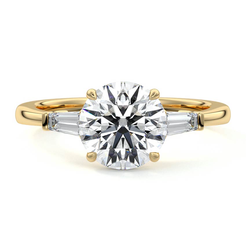 RD/TB 3 STONES RING