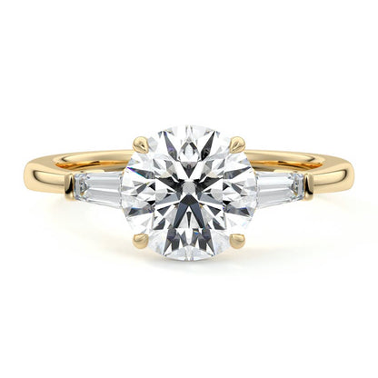 RD/TB 3 STONES RING