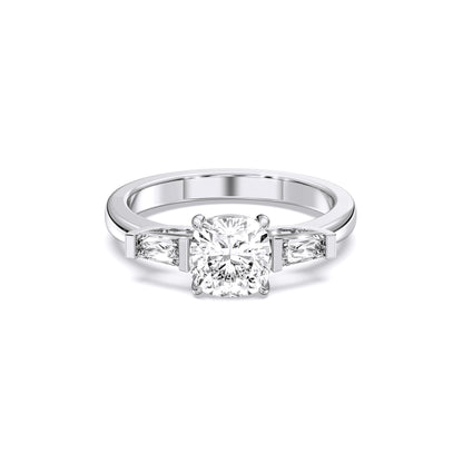 SQ.CU/TB 3 STONES RING
