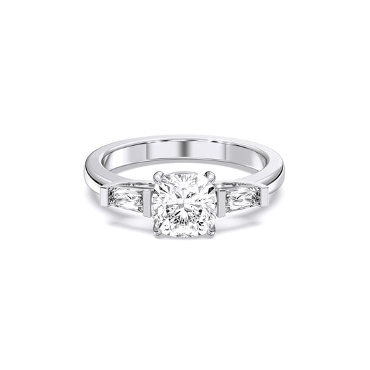 SQ.CU/TB 3 STONES RING