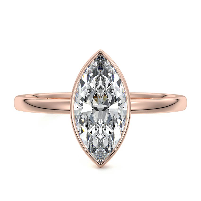 MARQUISE BEZEL SOLITAIRE RING