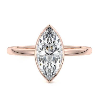 MARQUISE BEZEL SOLITAIRE RING