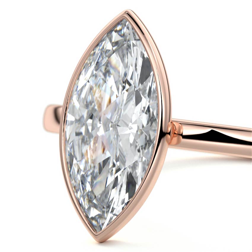 MARQUISE BEZEL SOLITAIRE RING