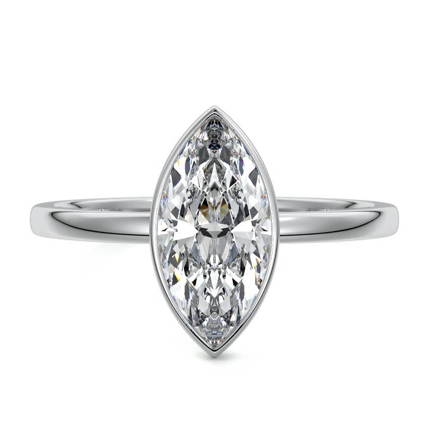 MARQUISE BEZEL SOLITAIRE RING