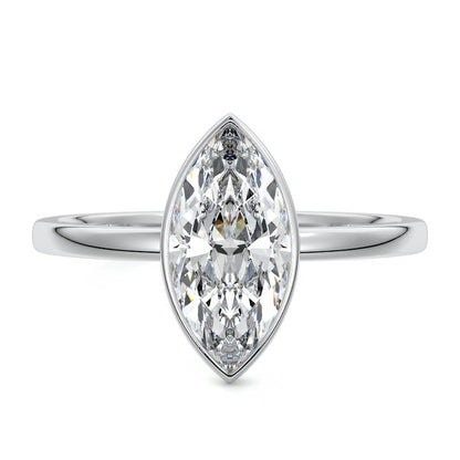 MARQUISE BEZEL SOLITAIRE RING