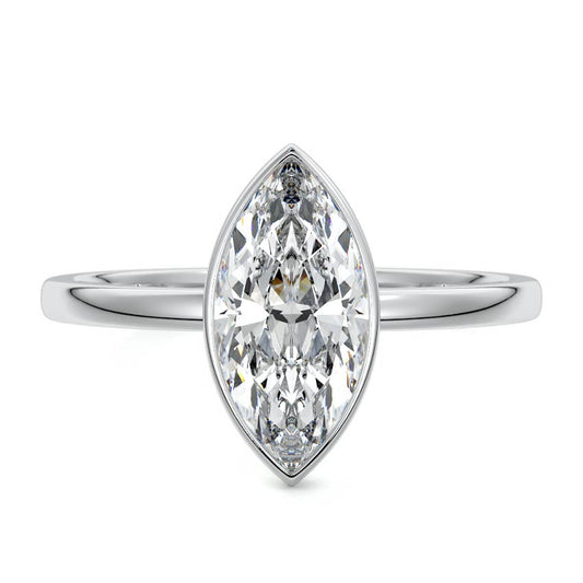 MARQUISE BEZEL SOLITAIRE RING