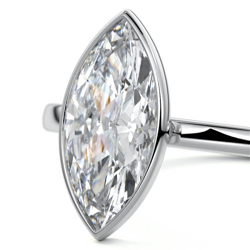 MARQUISE BEZEL SOLITAIRE RING