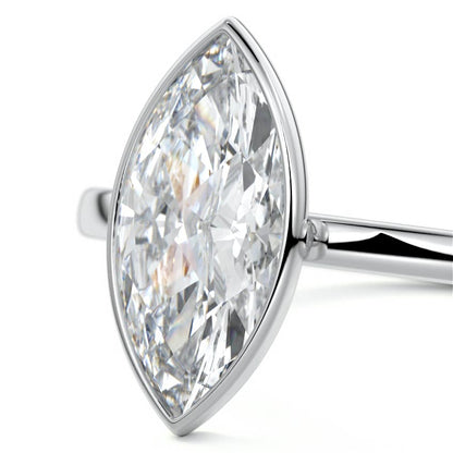 MARQUISE BEZEL SOLITAIRE RING
