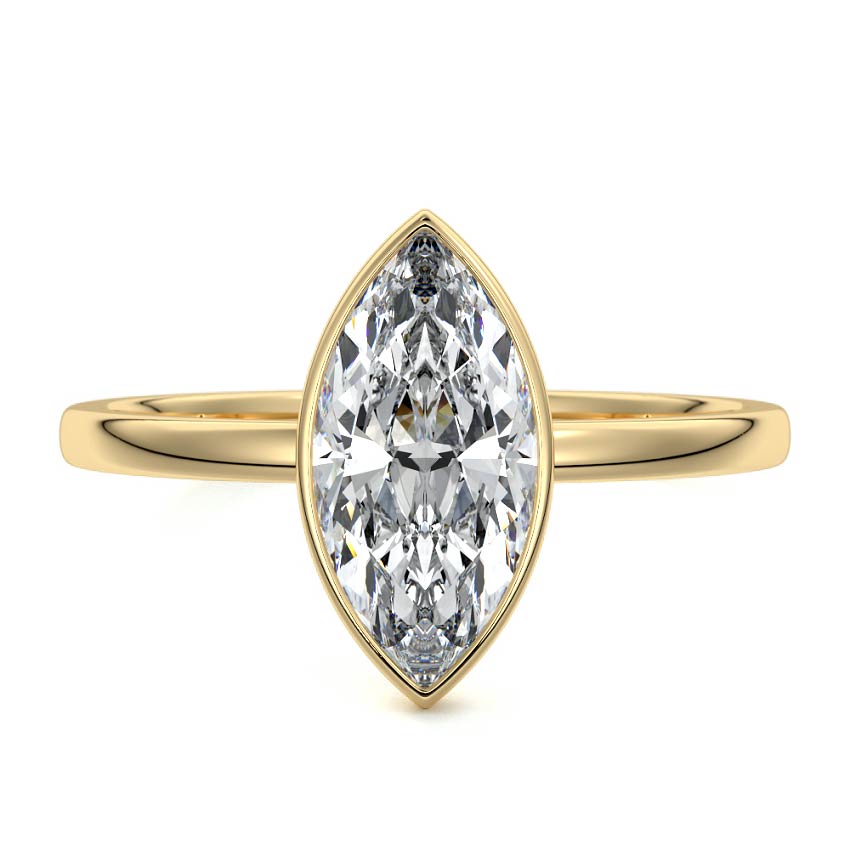 MARQUISE BEZEL SOLITAIRE RING