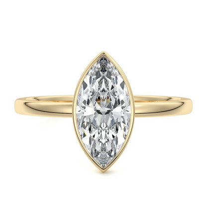 MARQUISE BEZEL SOLITAIRE RING