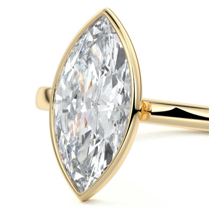 MARQUISE BEZEL SOLITAIRE RING
