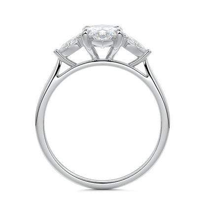 MQ/PS 3 STONES RING