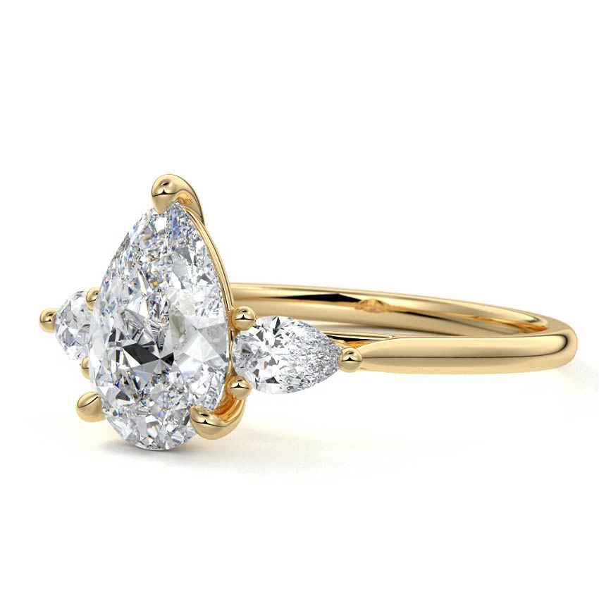 PS/PS 3 STONES RING