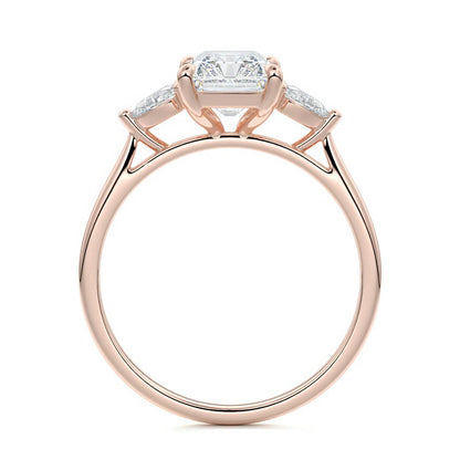 RAD/PS 3 STONES RING