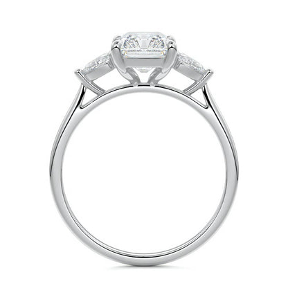 RAD/PS 3 STONES RING