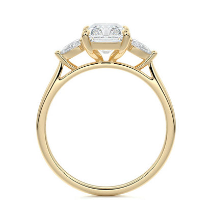 RAD/PS 3 STONES RING