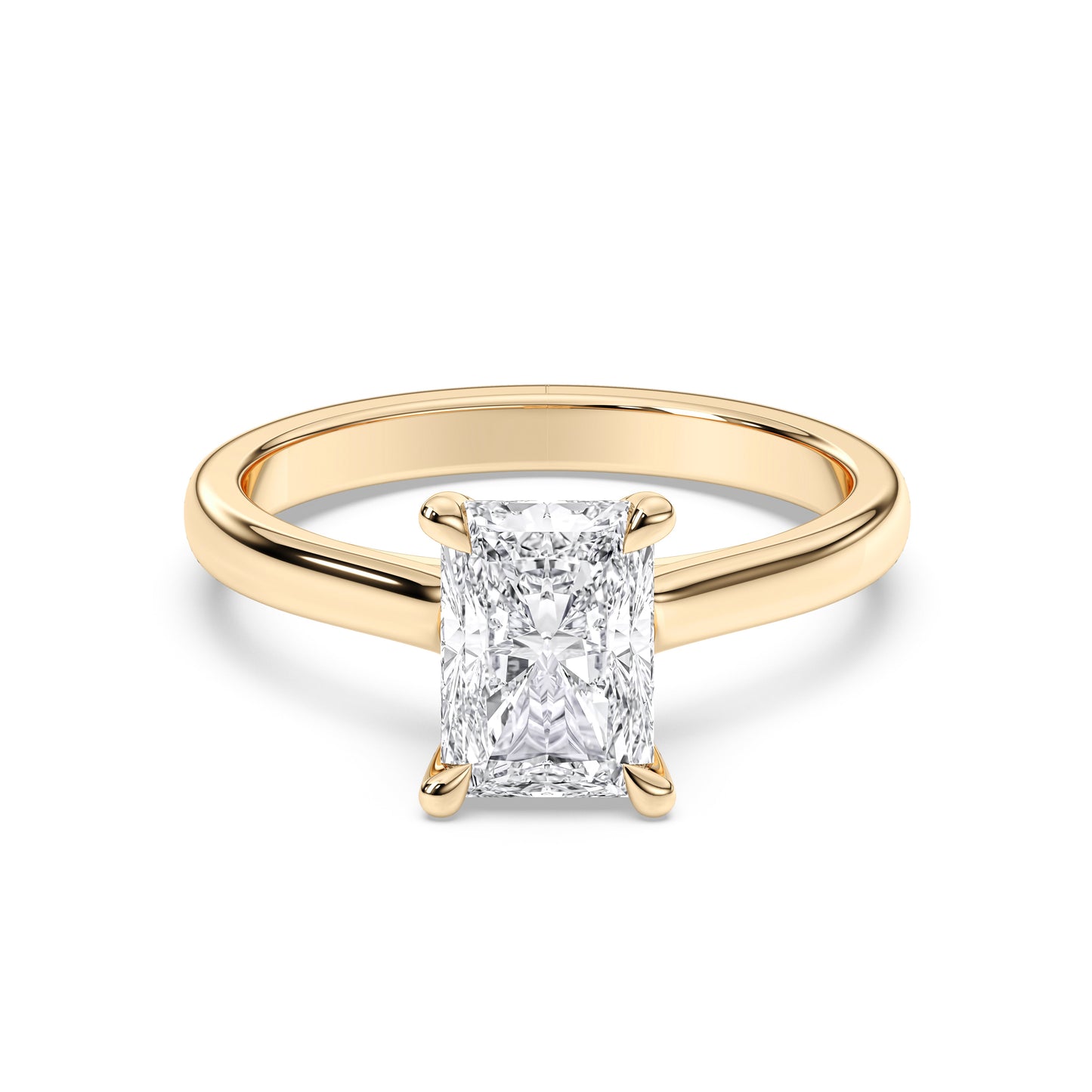 RADIANT HIDDEN HALO RING