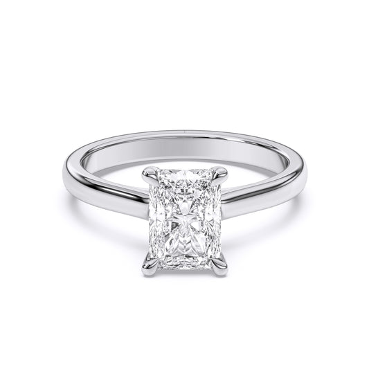 RADIANT HIDDEN HALO RING