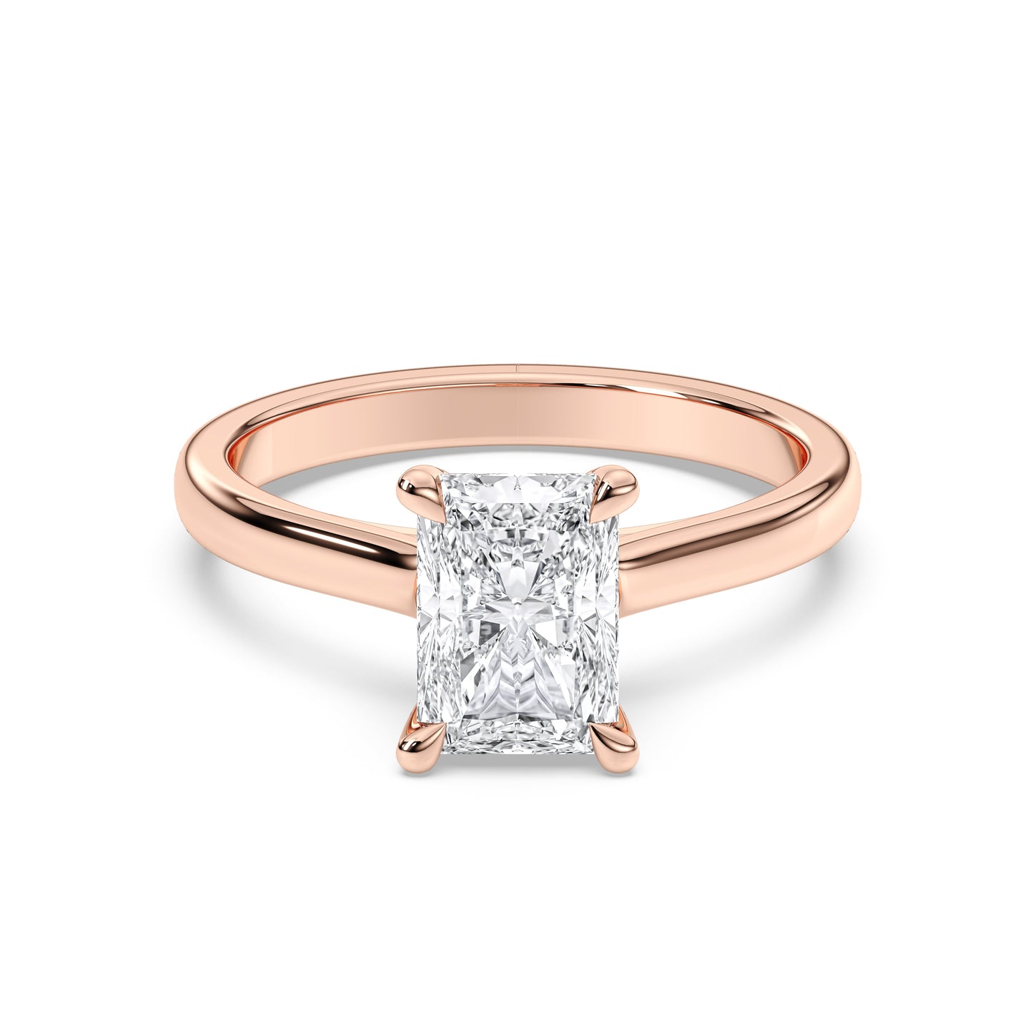 RADIANT HIDDEN HALO RING