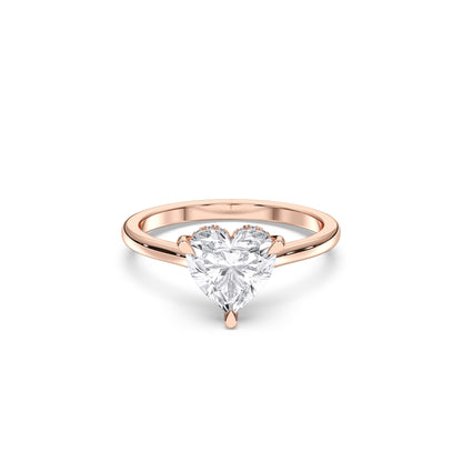 HEART HIDDEN HALO RING