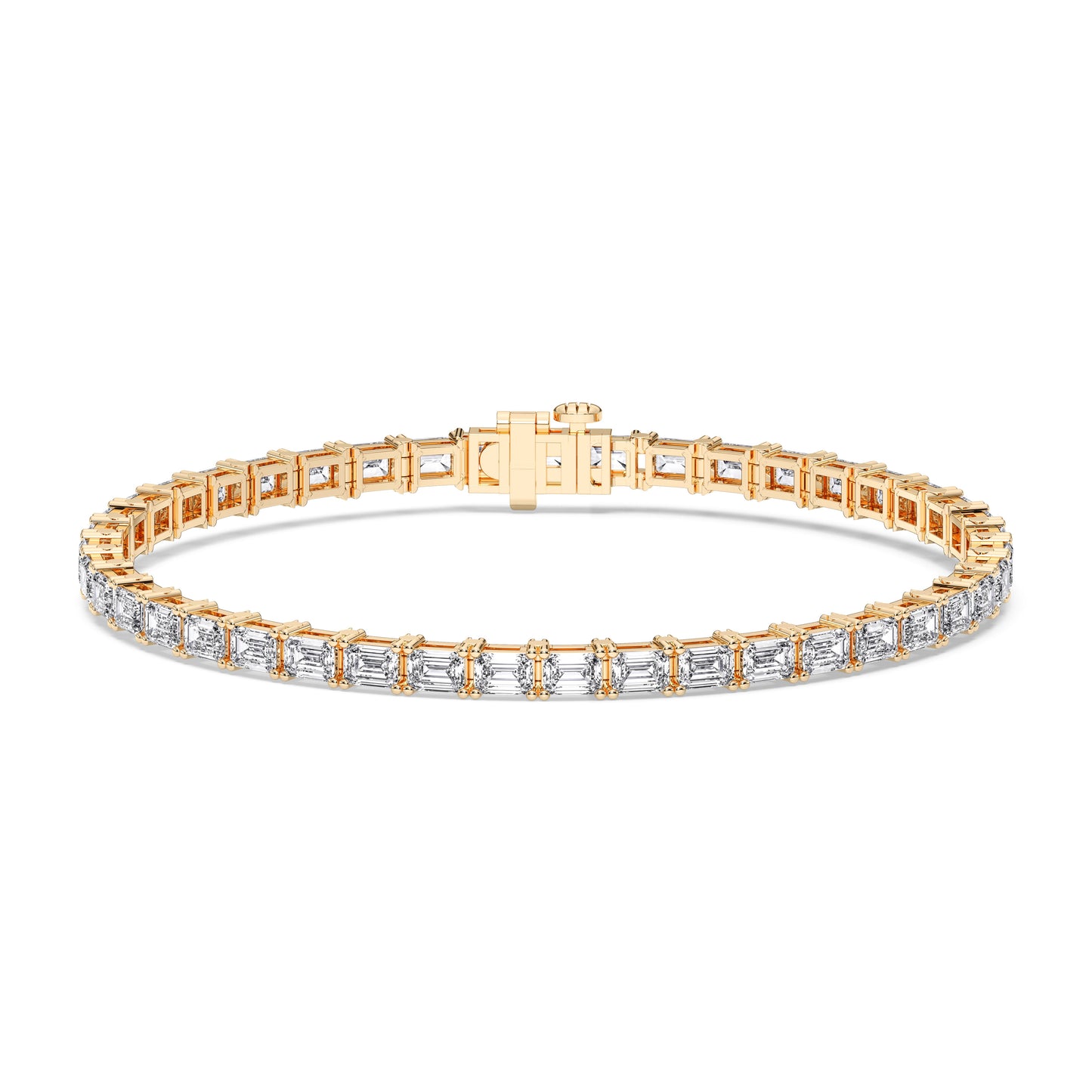EMERALD TENNIS BRACELET (E-W)