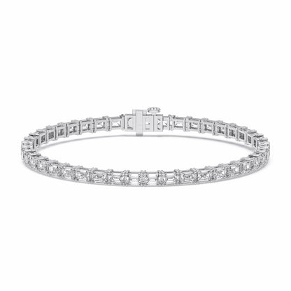 EMERALD TENNIS BRACELET (E-W)