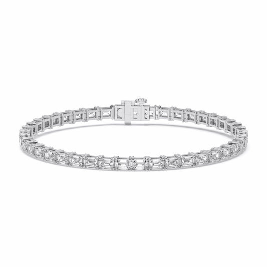 EMERALD TENNIS BRACELET (E-W)