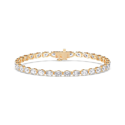 OVAL TENNIS BRACELET (E-W)