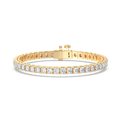 ROUND 4PRONG TENNIS BRACELET