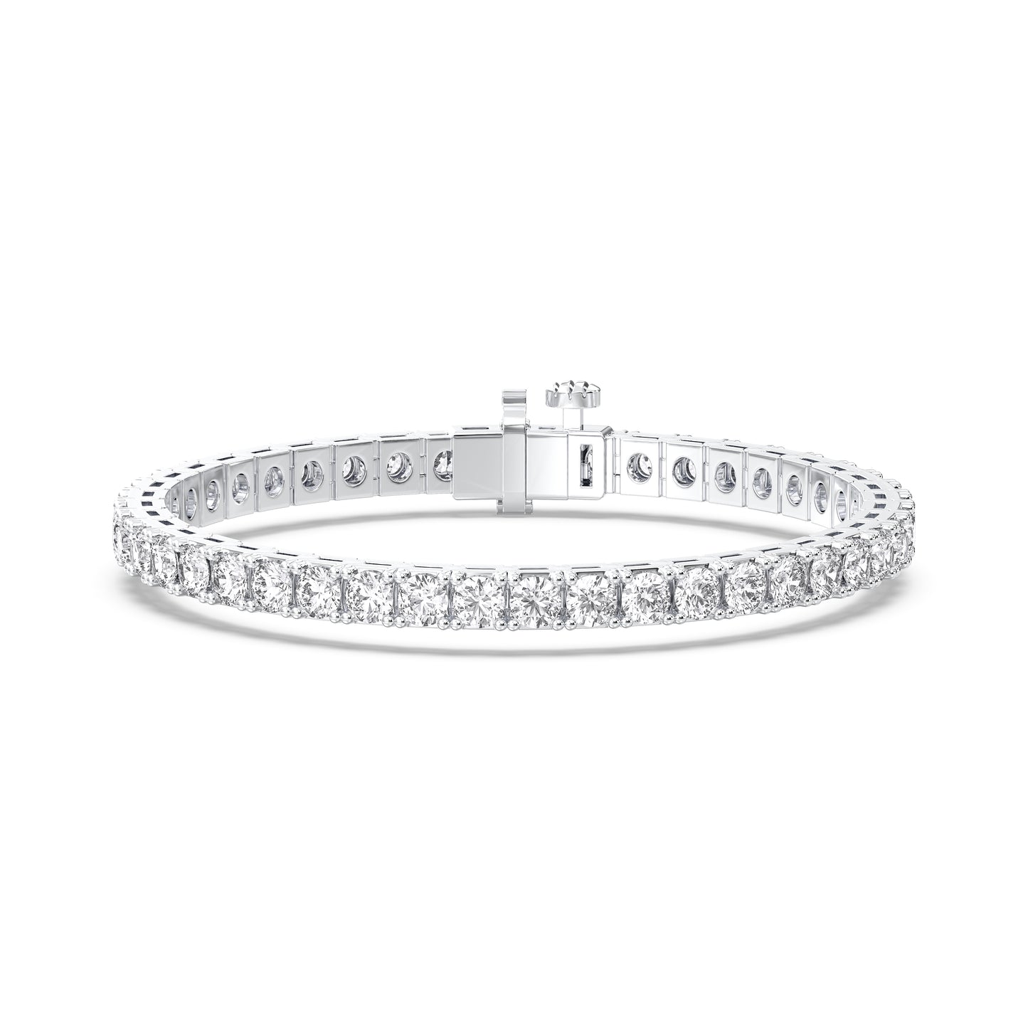 ROUND 4PRONG TENNIS BRACELET