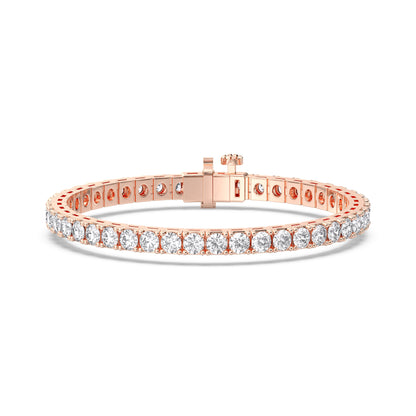 ROUND 4PRONG TENNIS BRACELET