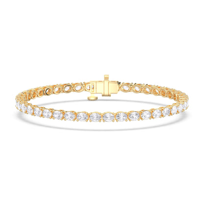 OVAL TENNIS BRACELET (E-W)