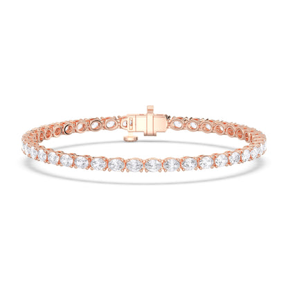 OVAL TENNIS BRACELET (E-W)
