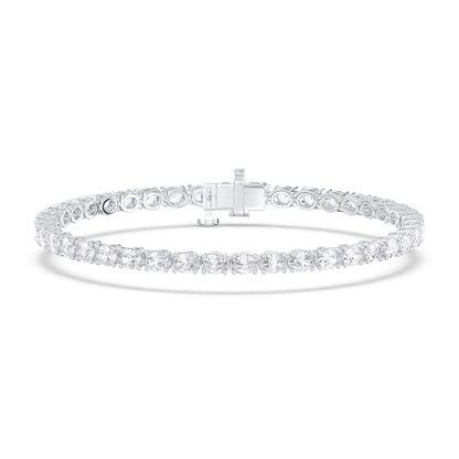 OVAL TENNIS BRACELET (E-W)
