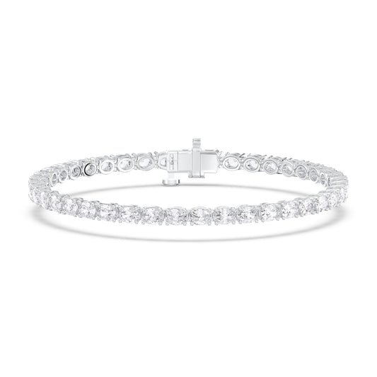 OVAL TENNIS BRACELET (E-W)