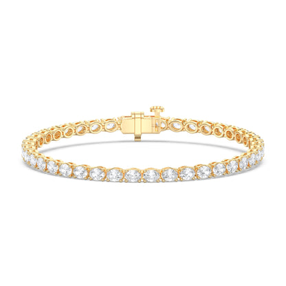 OVAL TENNIS BRACELET (E-W)