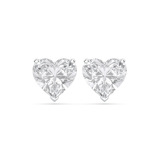 HEART 3PRONG STUDS