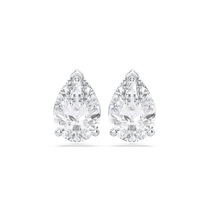PEAR 3PRONG STUDS
